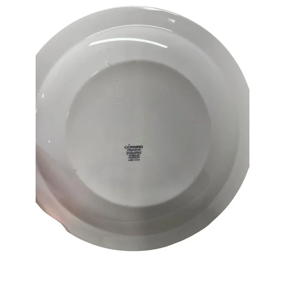 Set of 2 Corelle Plates Corporate Headquarters & Decker Engineering Building